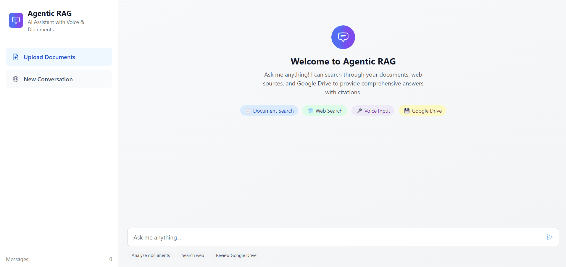 Agentic RAG Knowledge Assistant